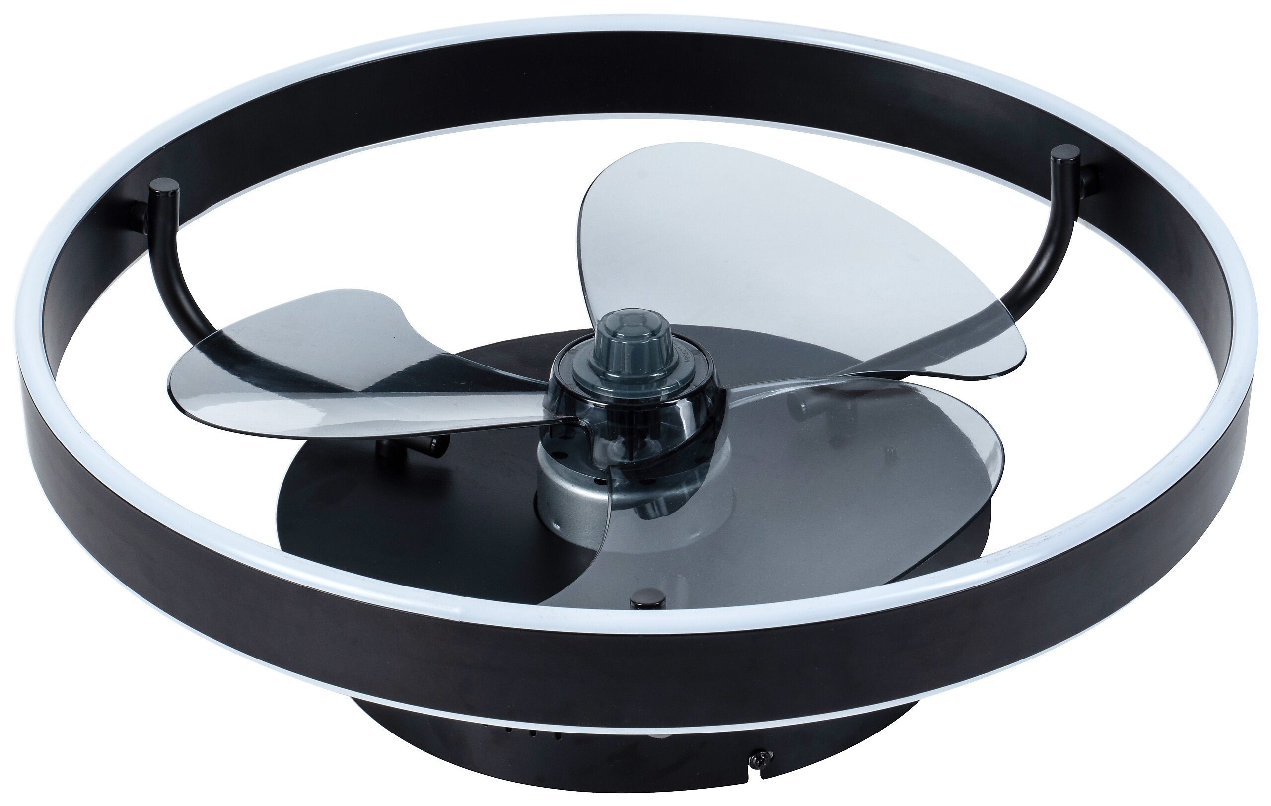 POCOline LED-Deckenventilator Hilko schwarz B/H/L: ca. 50x16x50 cm max. 40 W