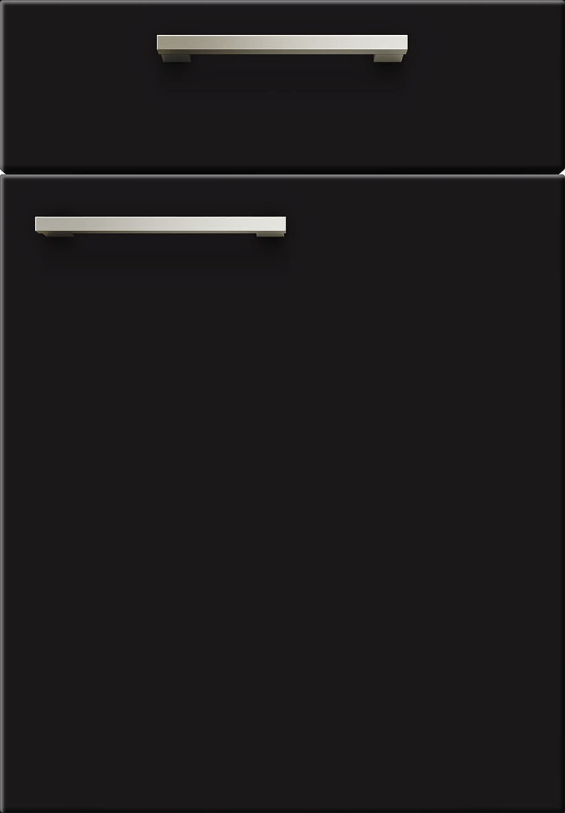 artego Inselküche Feel/Artwood schwarzblau B/T/L: ca. 300x60x180 cm