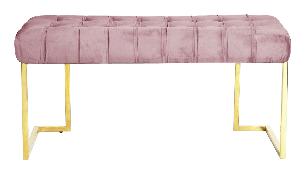 Sitzbank Rare 201 altrosa B/H/T: ca. 47x48x100 cm