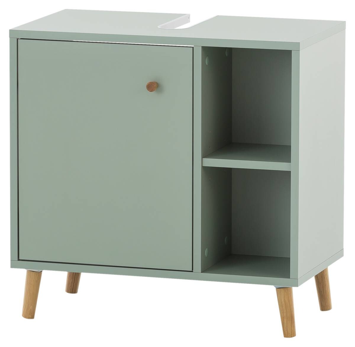 Waschbeckenunterschrank Bjarne Pistazie B/H/T: ca. 60,2x59,3x33 cm Waschbeckenunterschrank Bjarne Pistazie B/H/T: ca. 60,2x59,3x33 cm