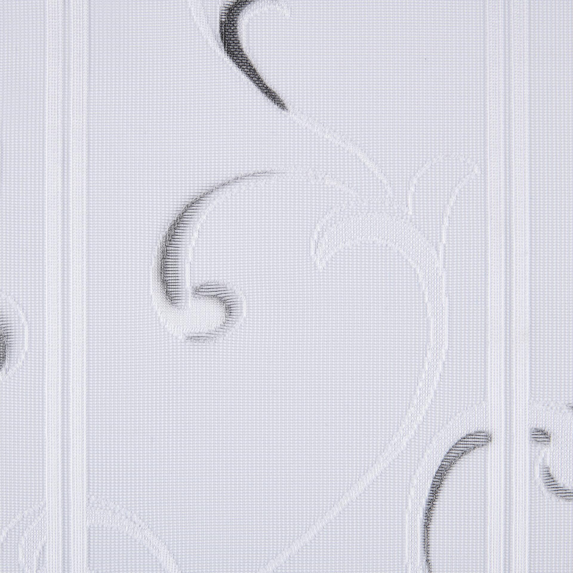 Scheibengardinen-Meterware schwarz H: ca. 60 cm