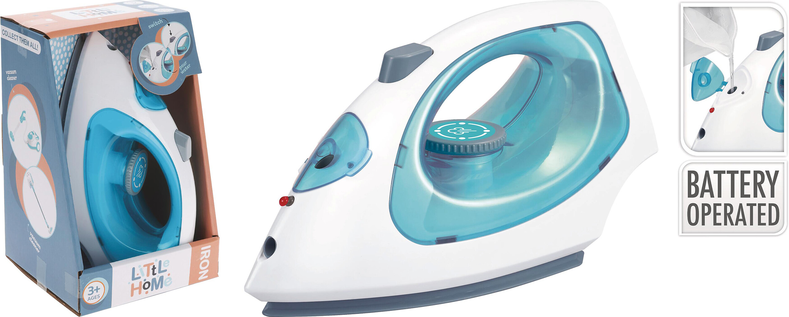 Spielzeug Bügeleisen B/H/L: ca. 14,5x13,5x23,5 cm