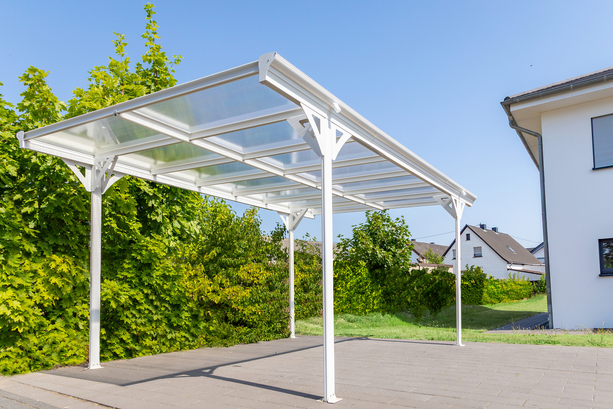 Westmann Carport 15m² B/H/L: ca. 305x232x503 cm
