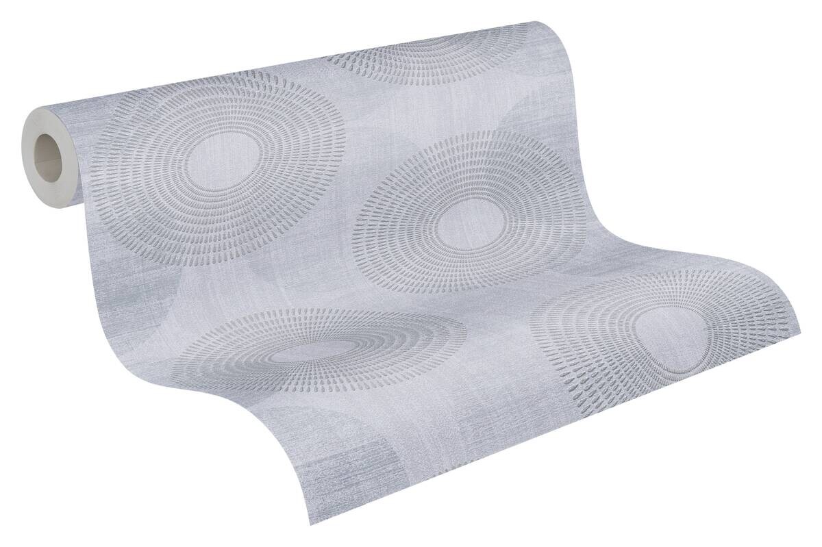 A.S.Creation Vliestapete Attractive Punkte grau B/L: ca. 53x1005 cm