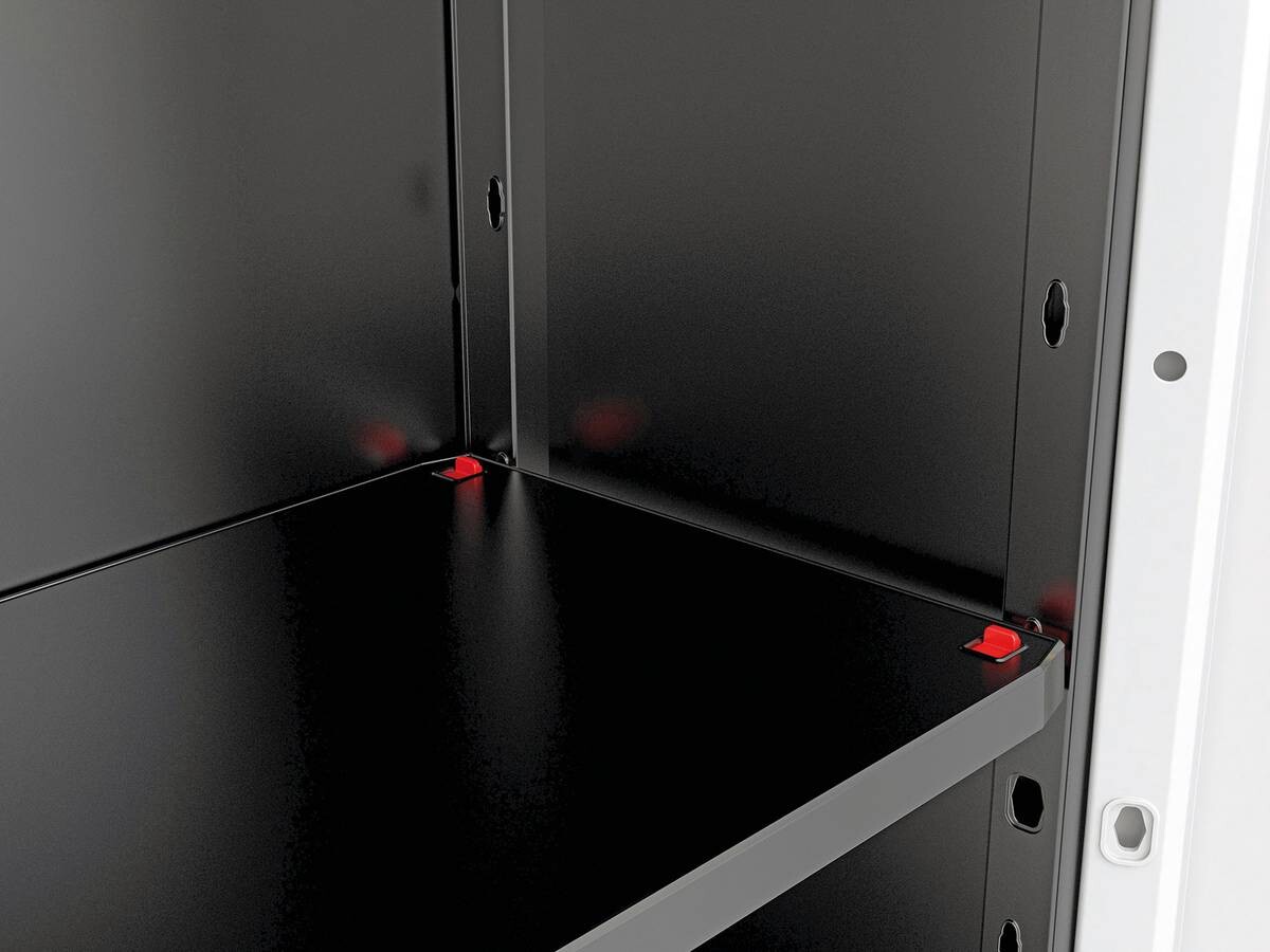 Keter Kunststoffschrank Stilo grau Kunststoff B/H/T: ca. 68x173x39 cm