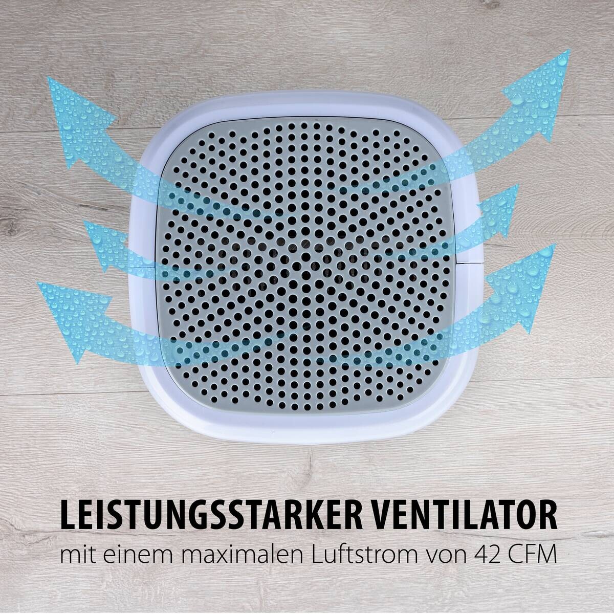 alpina Luftentfeuchter weiß Kunststoff