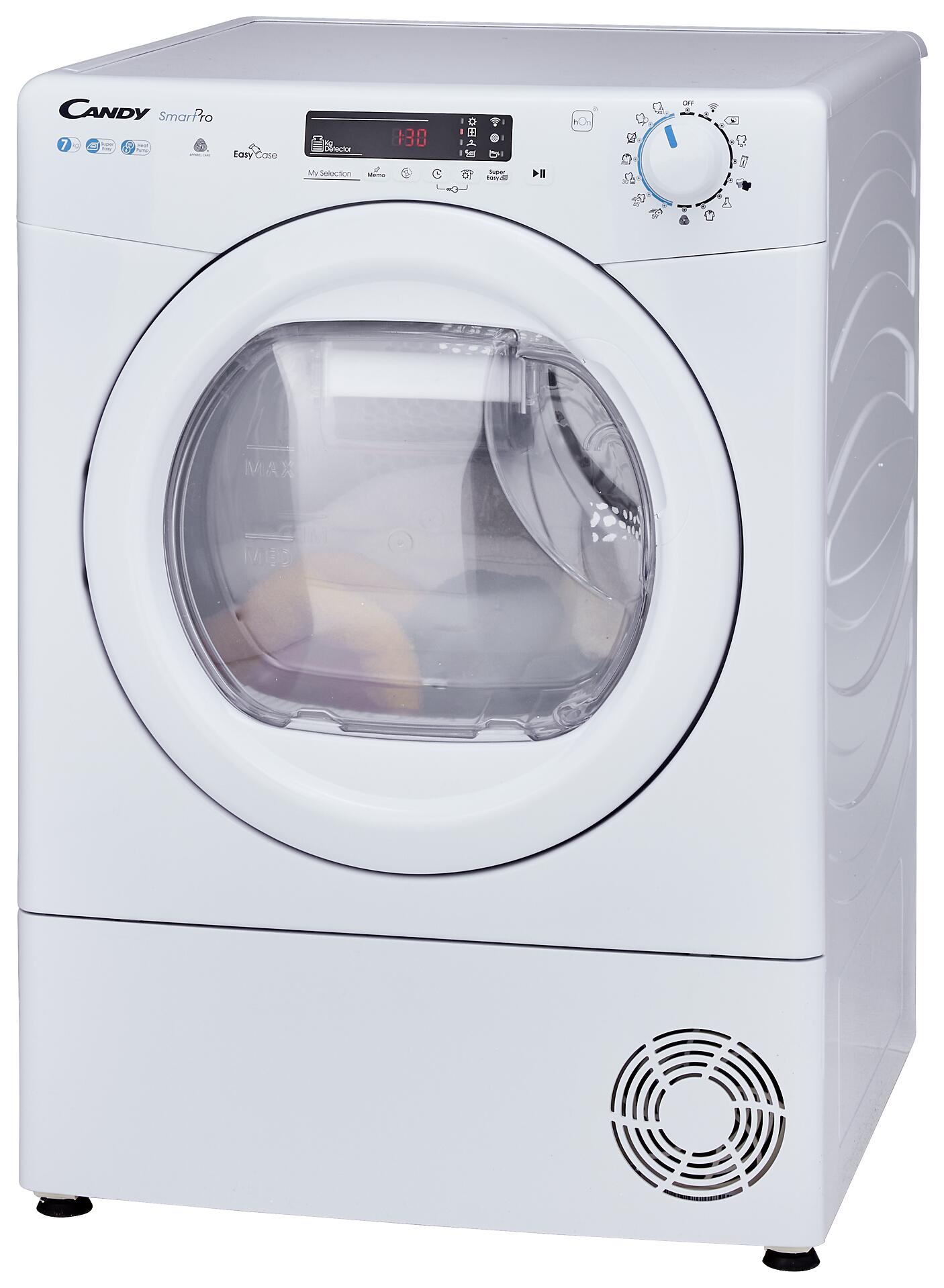 Candy Wärmepumpentrockner CSOE H7A2DE-S weiß B/H/T: ca. 60x85x59 cm ca. 7 kg