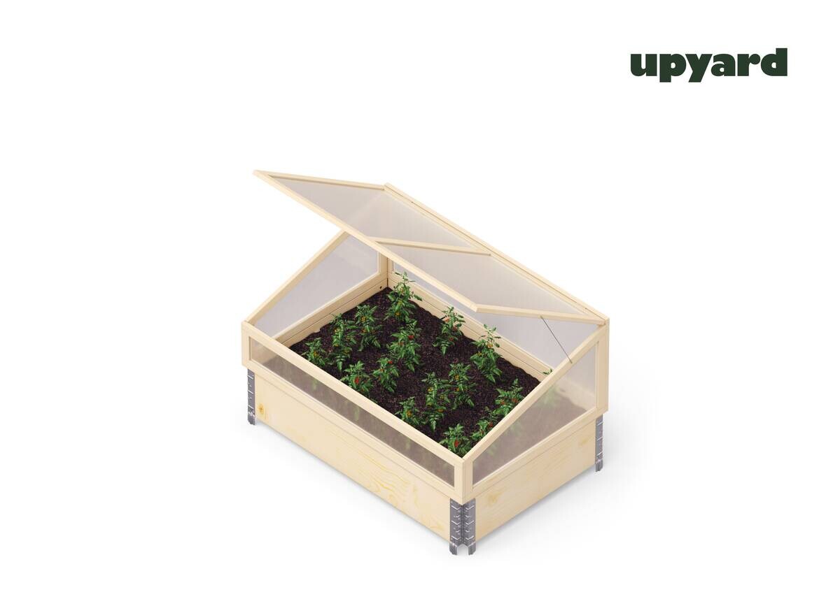 UPYARD Frühbeet ACCESSORIES natur Holz B/H/L: ca. 80x40x120 cm