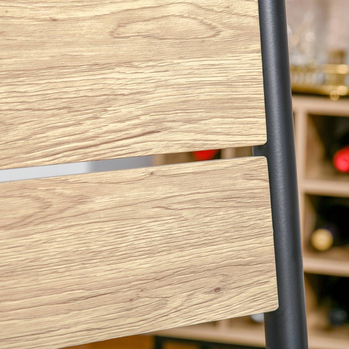 Essgruppe 835-090 natur schwarz B/H/T: ca. 70x76x70 cm