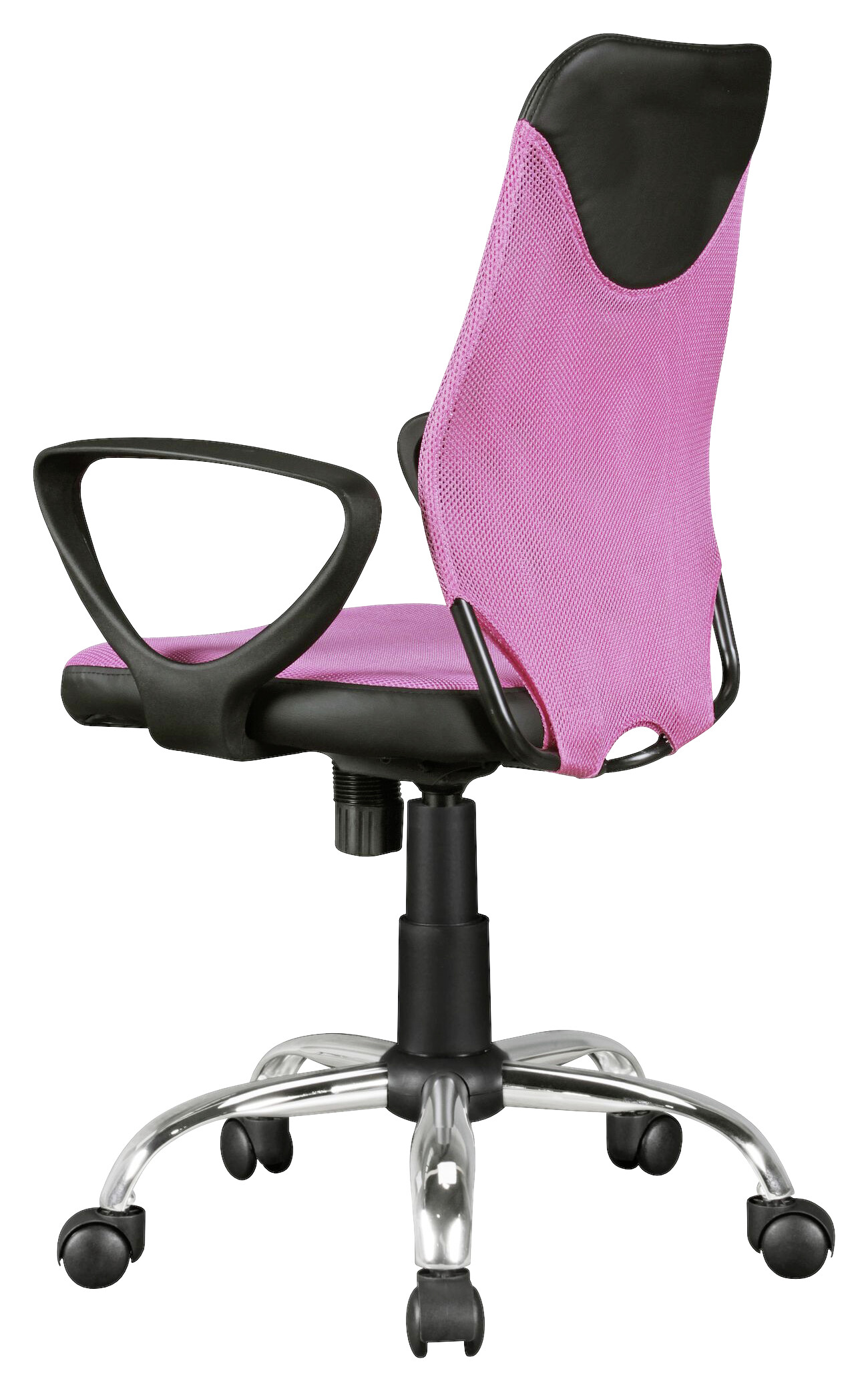 Drehstuhl pink Stoff