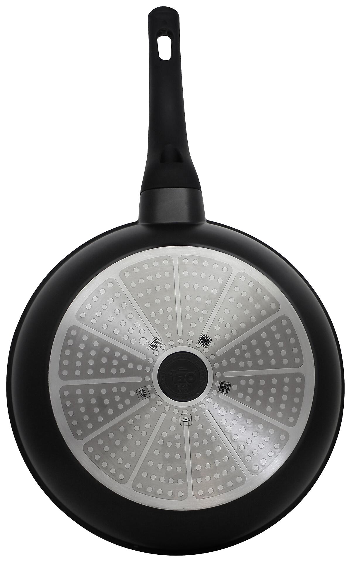 ELO Pfanne schwarz Aluminium