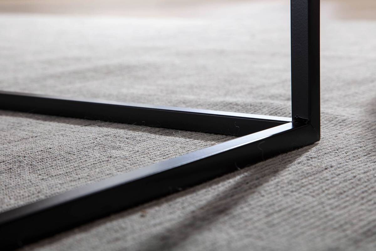 Wohnling Couchtisch schwarz B/H/T: ca. 60x40x60 cm