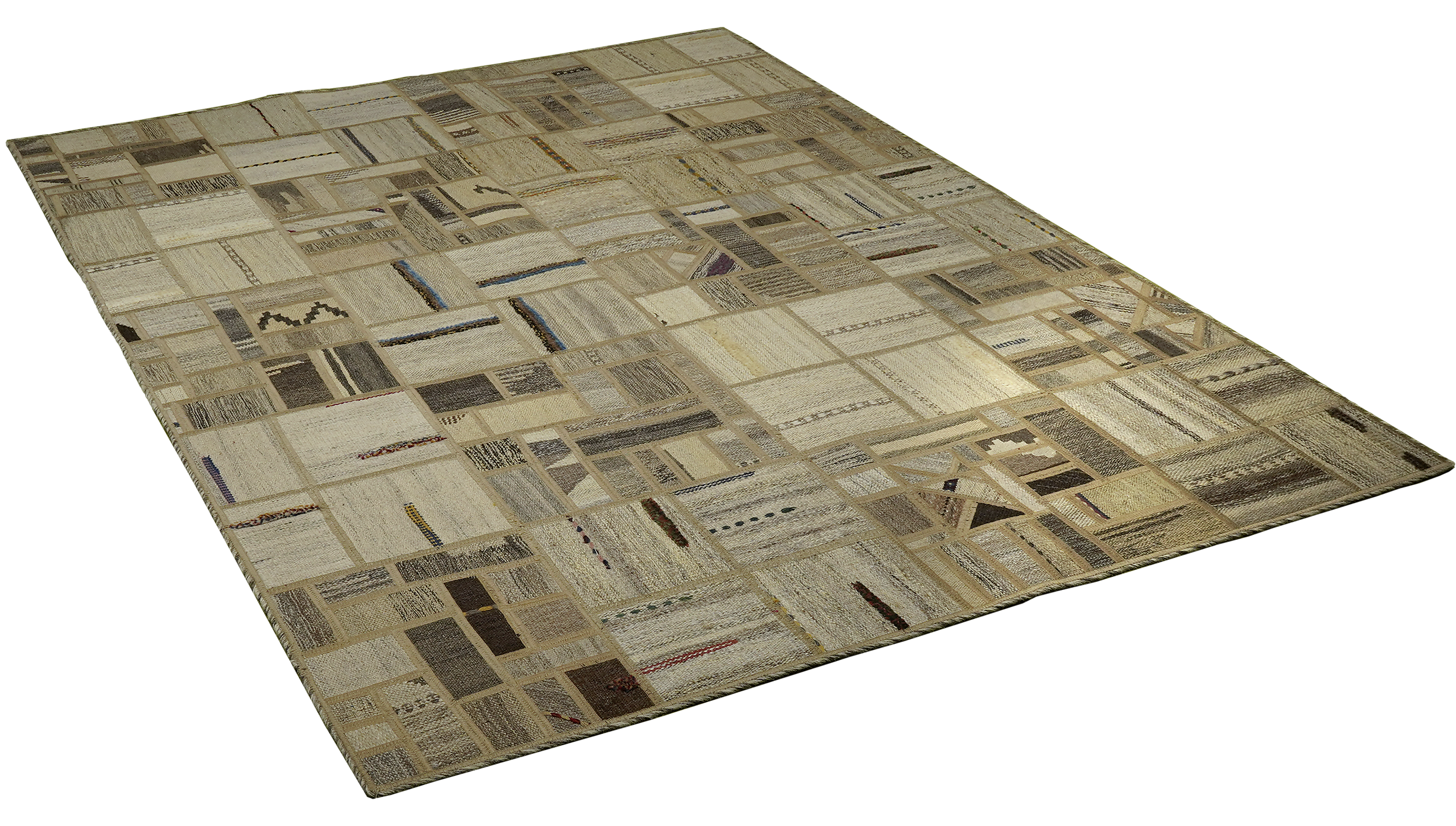 PersaTepp Teppich Kelim Tekkehdouz beige B/H/L: ca. 150x1x200 cm