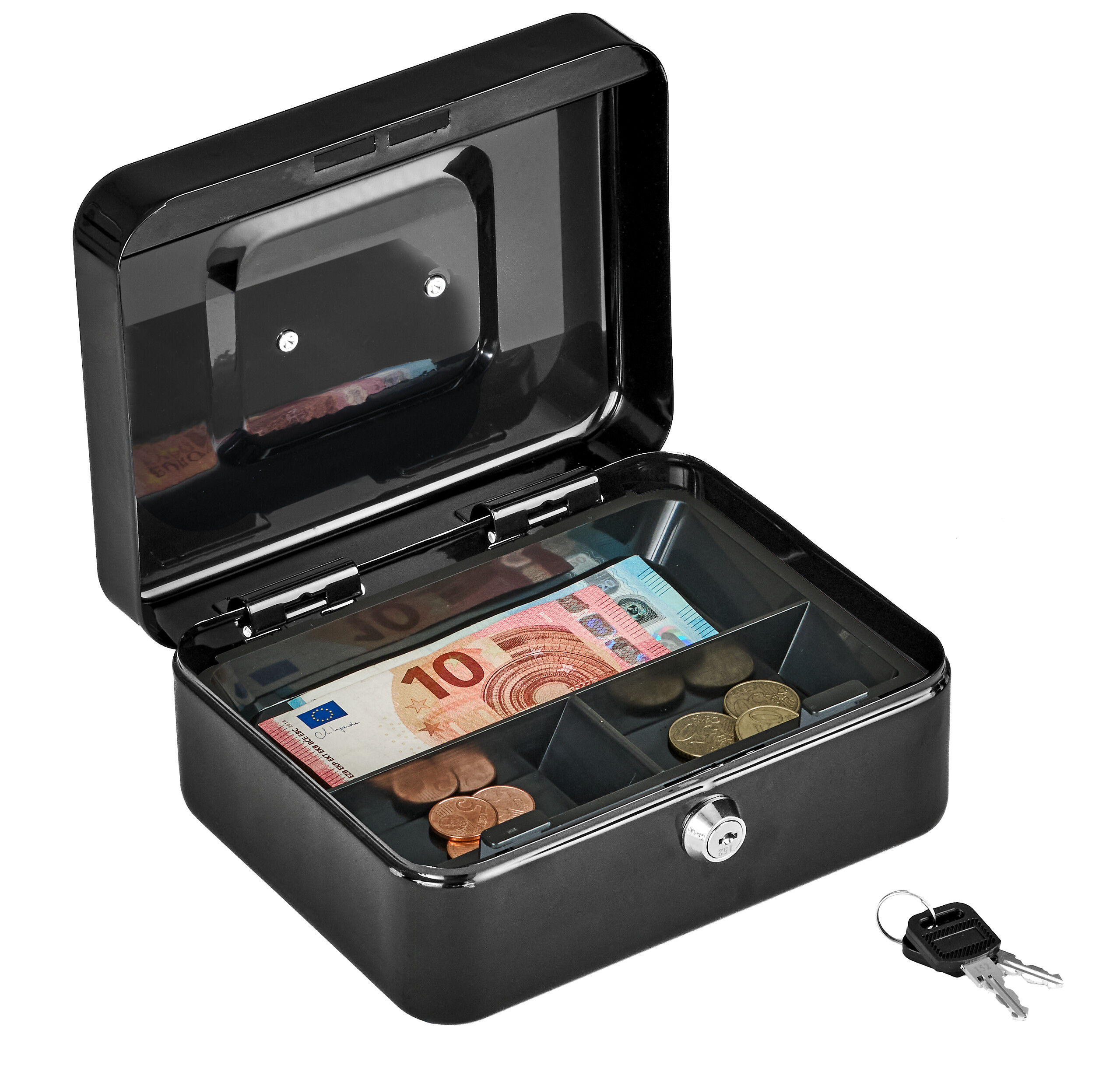 Geldkassette B/H/T: ca. 20x9x16 cm