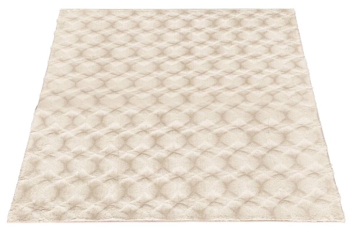 Fellimitat Diamond creme B/L: ca. 80x150 cm