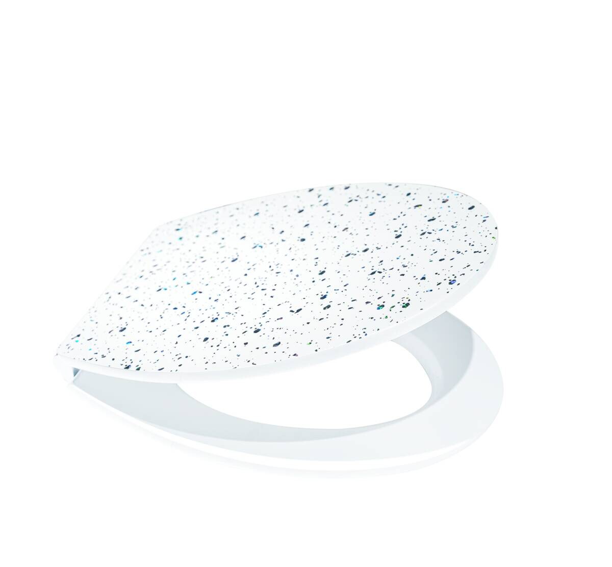 POCOline WC-Sitz Shiny weiß weiß MDF