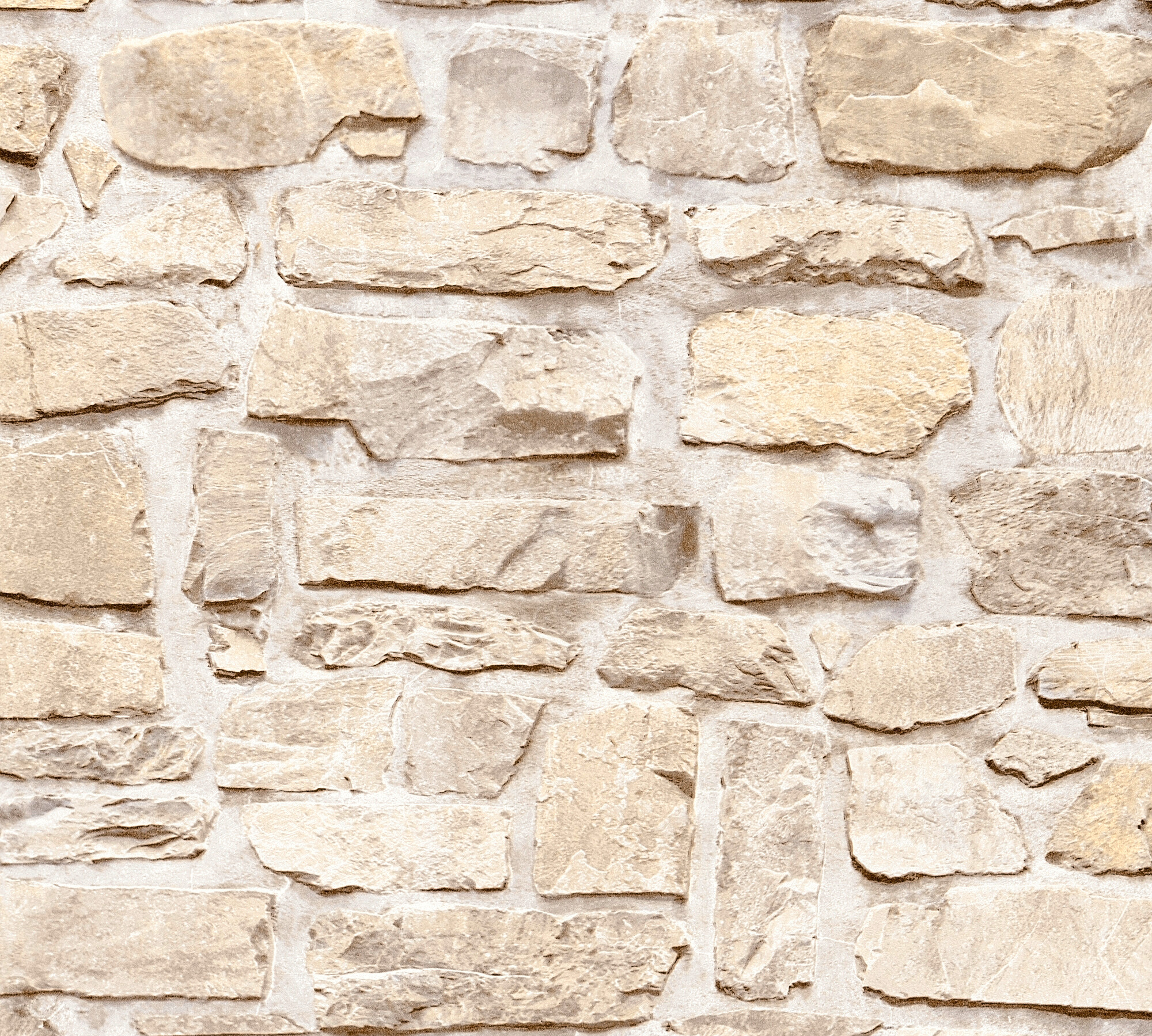 A.S.Creation Vliestapete gelb B/H/D: ca. 53x1005x7,8 cm