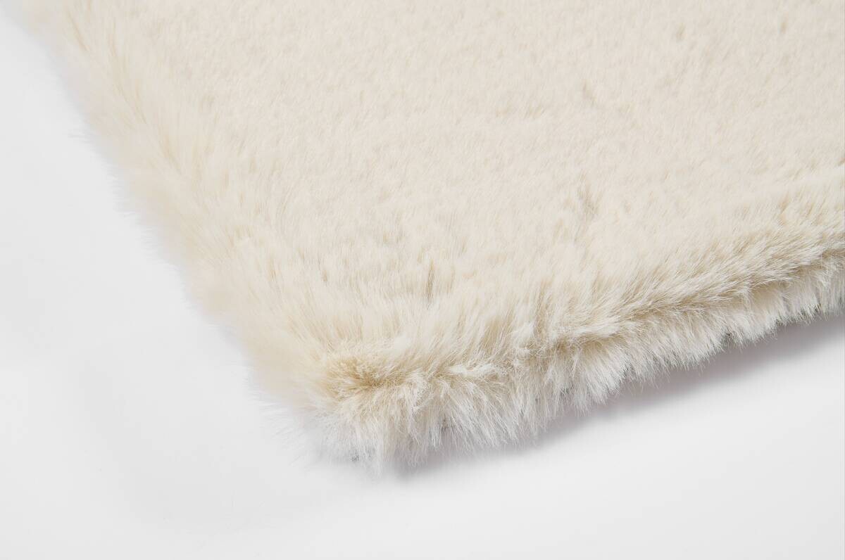 Fellimitat Bunny Deluxe sand B/L: ca. 160x230 cm