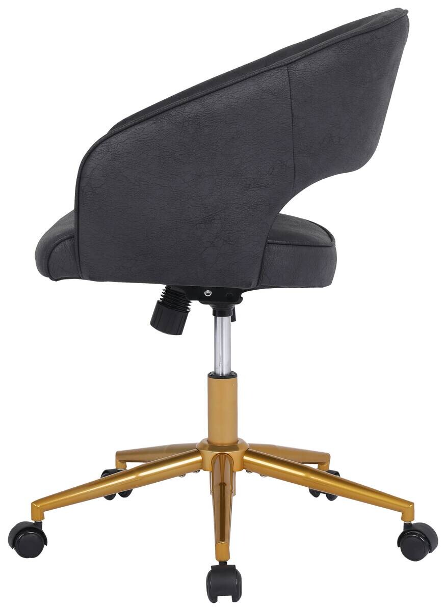 Drehstuhl Andy schwarz Microfaser