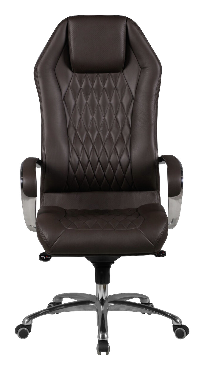 Drehstuhl braun Leder