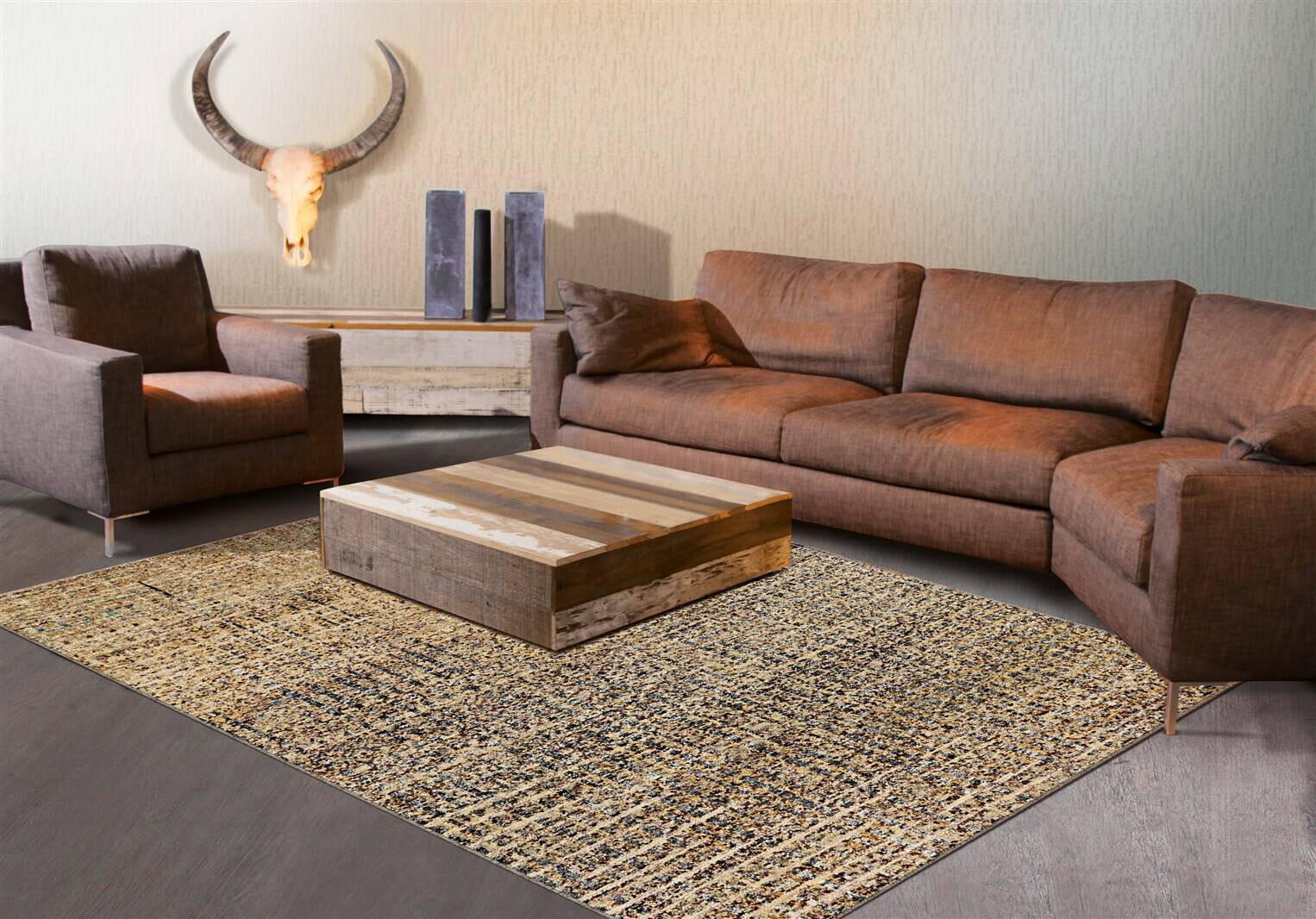 Arte Espina Kurzflorteppich Topaz 5400 creme B/L: ca. 170x240 cm