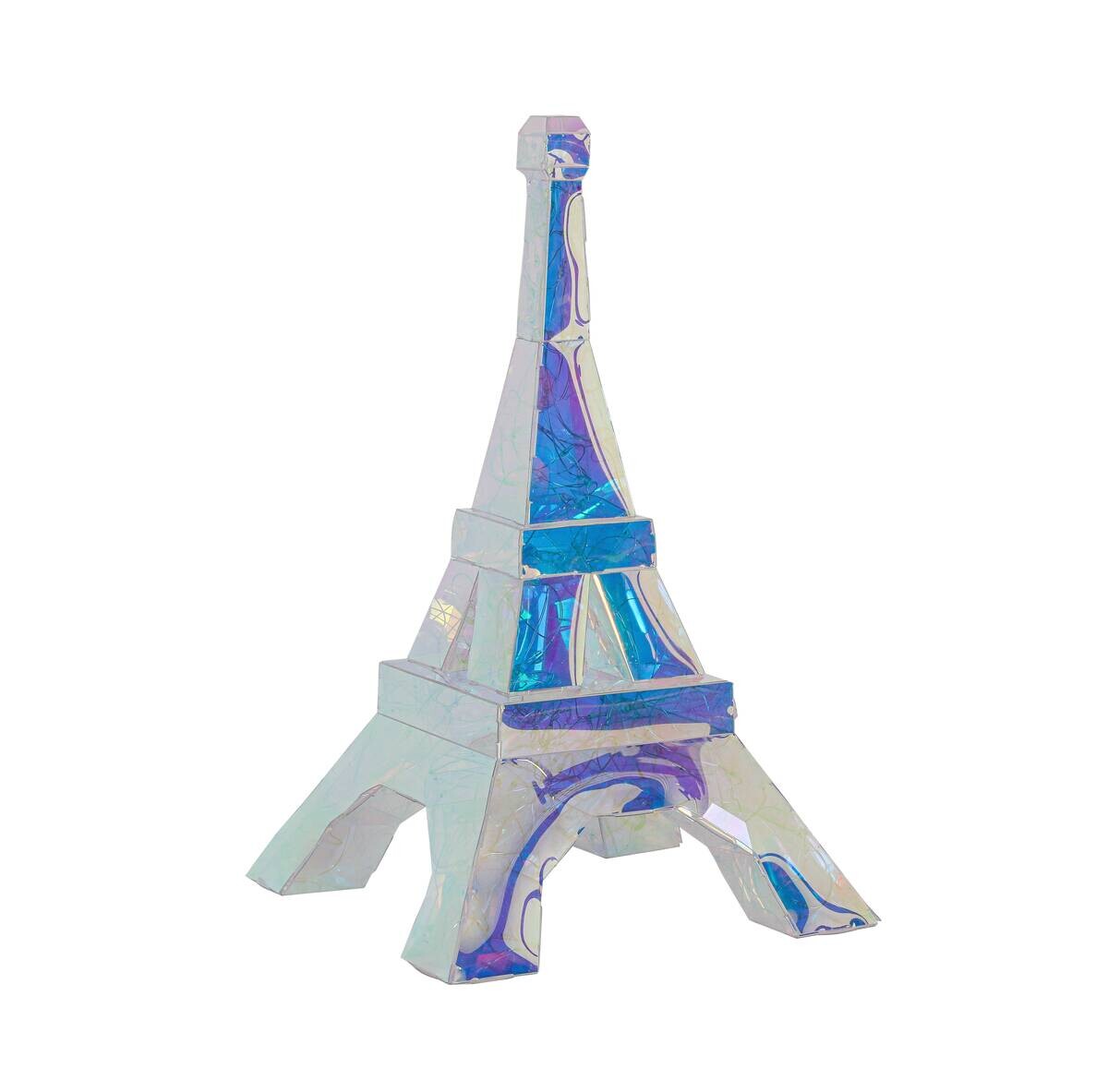 Nolo LED-Dekoleuchte Eiffelturm transparent