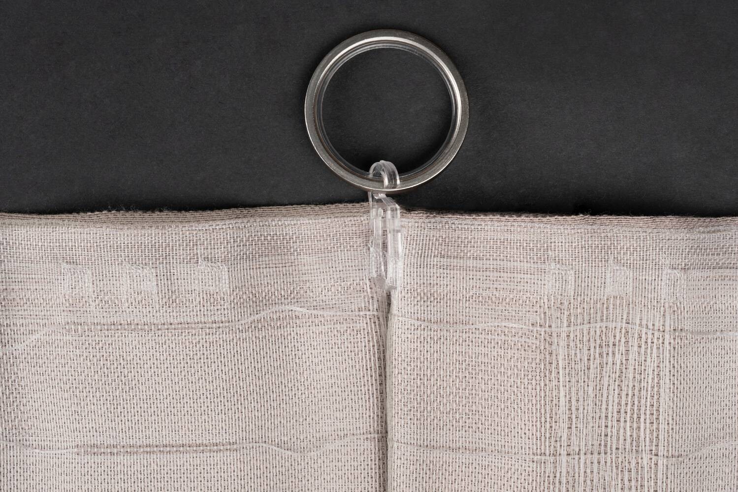 Kombivorhang 2er Pack Balance taupe B/L: ca. 135x245 cm