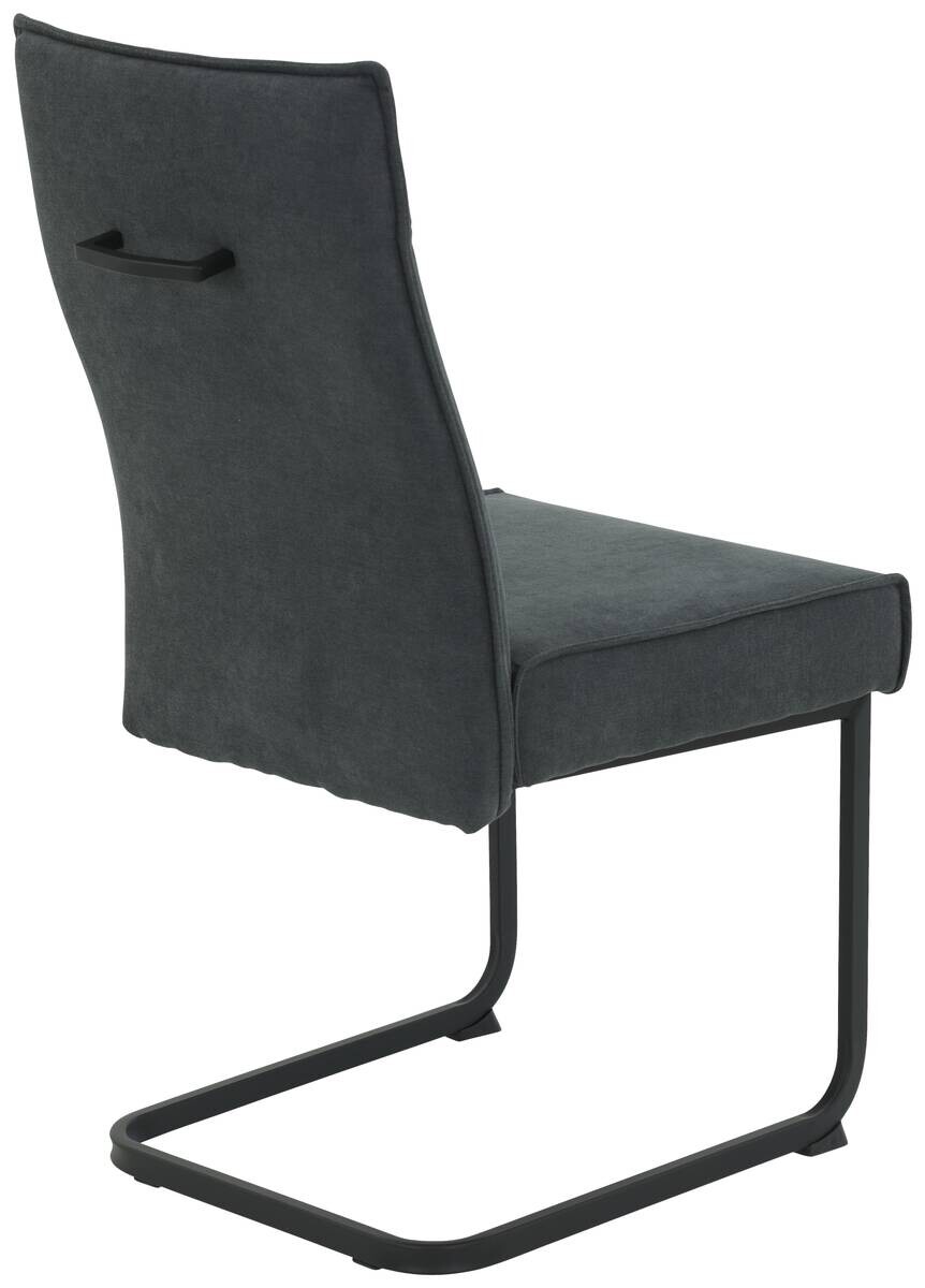 Schwingstuhl Nina anthrazit Webstoff B/H/T: ca. 48x97x68 cm