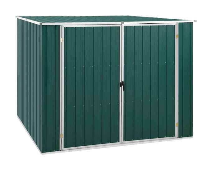 vidaXL Gerätehaus grün B/H: ca. 195x159 cm