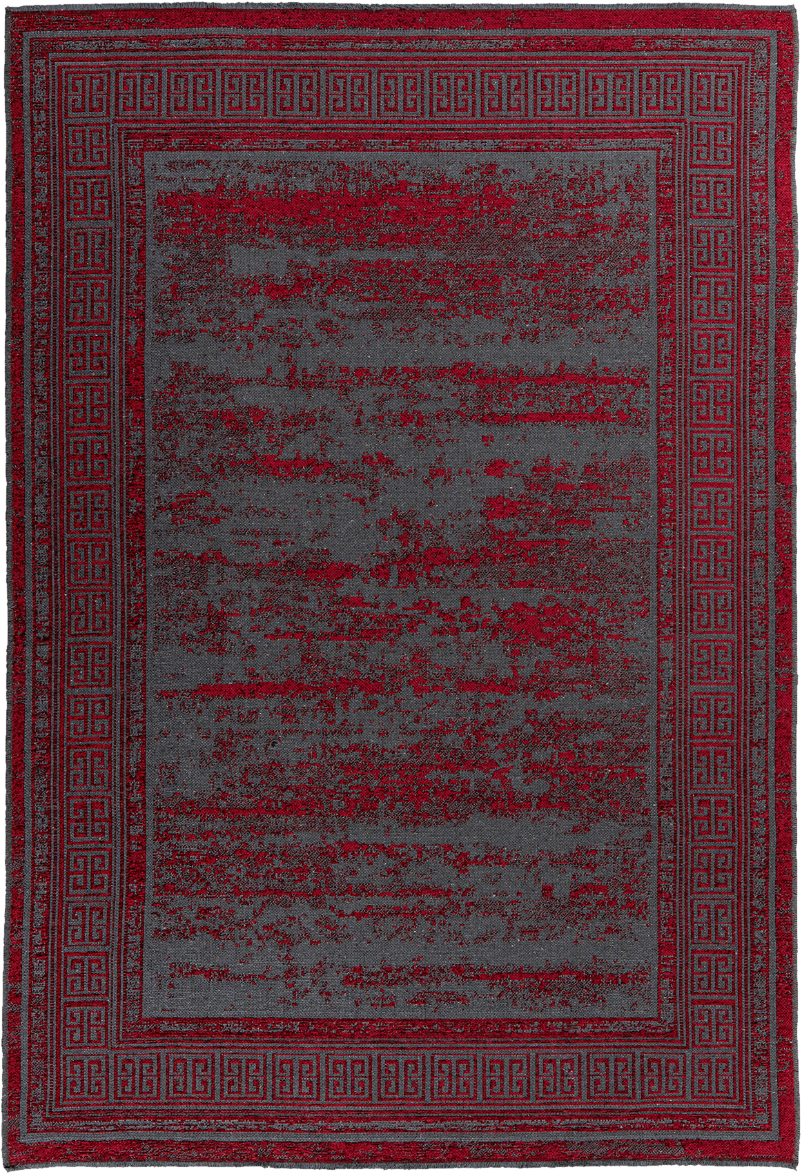 Kayoom Flachflorteppich Kalea 325 rot B/H/L: ca. 80x0,8x150 cm