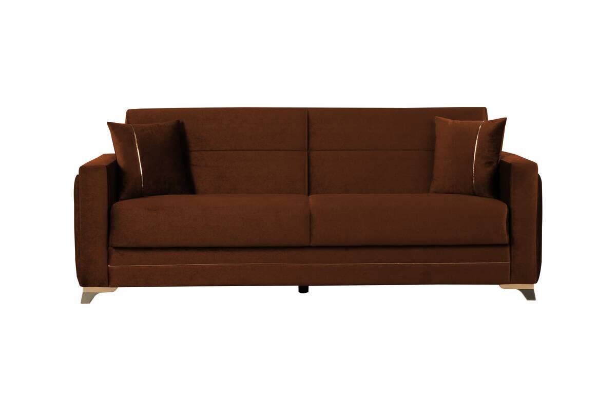 Sofa 3-2-1 Cavana zimtbraun Microfaser