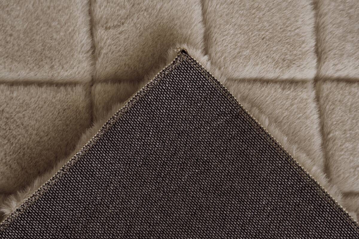 Padiro Hochflorteppich Imala 125 beige B/H/L: ca. 120x3x160 cm