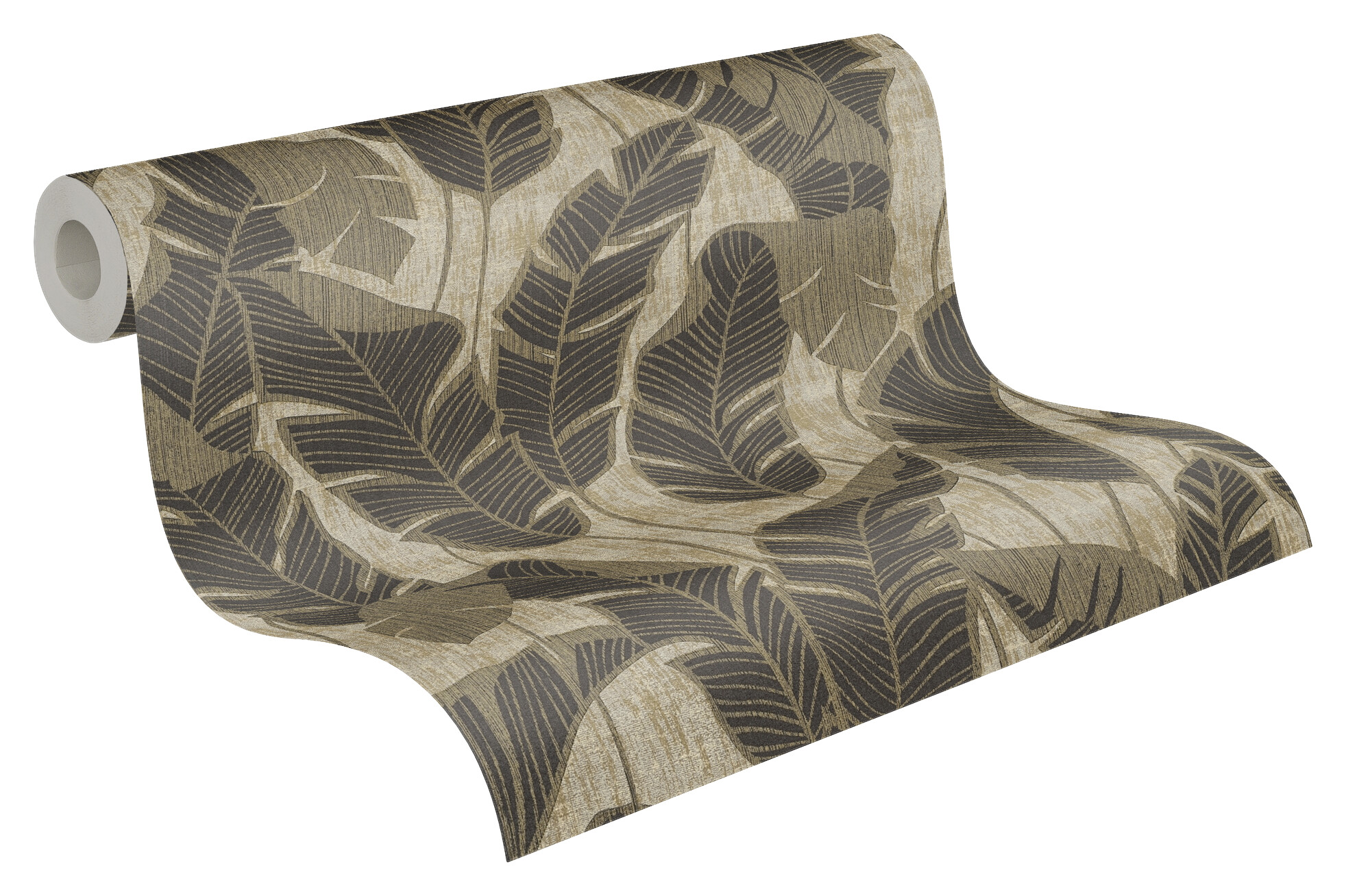 A.S.Creation Vliestapete schwarz beige B/H/D: ca. 53x1005x9,3 cm