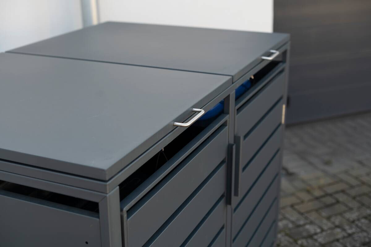 Westmann Mülltonnenbox2-fach Kubus