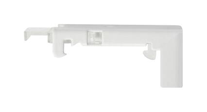 POCOline Klemmträger für Doppelrollos Easy-Fix weiß 2 Packstücke