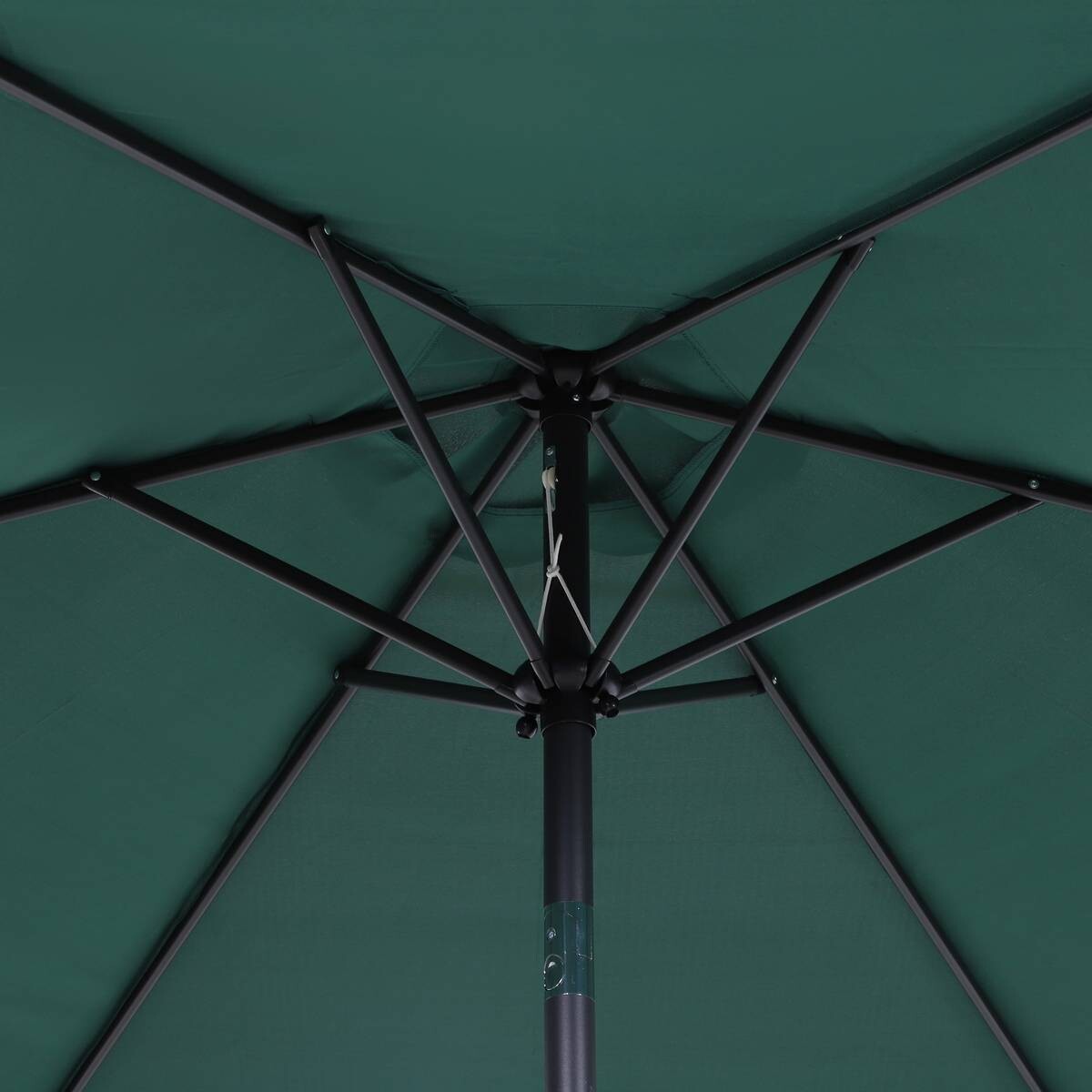 Outsunny Sonnenschirm grün Stahl B/H/L: ca. 270x235x270 cm