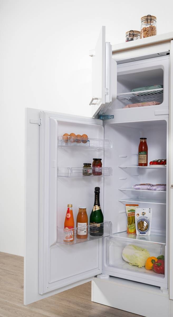 Respekta Küchenblock Amanda weiß Hochglanz B/H/T: ca. 270x200x60 cm