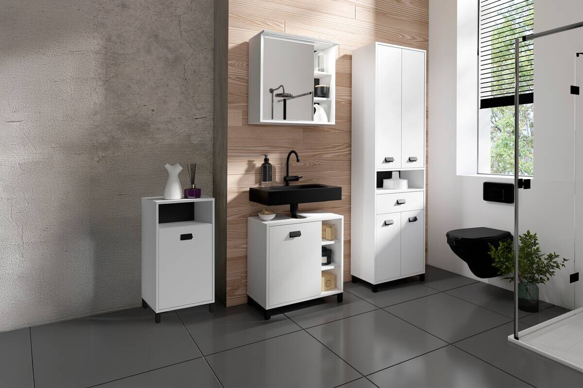 Midischrank WELLNESS weiß B/H/T: ca. 42x77,5x31 cm