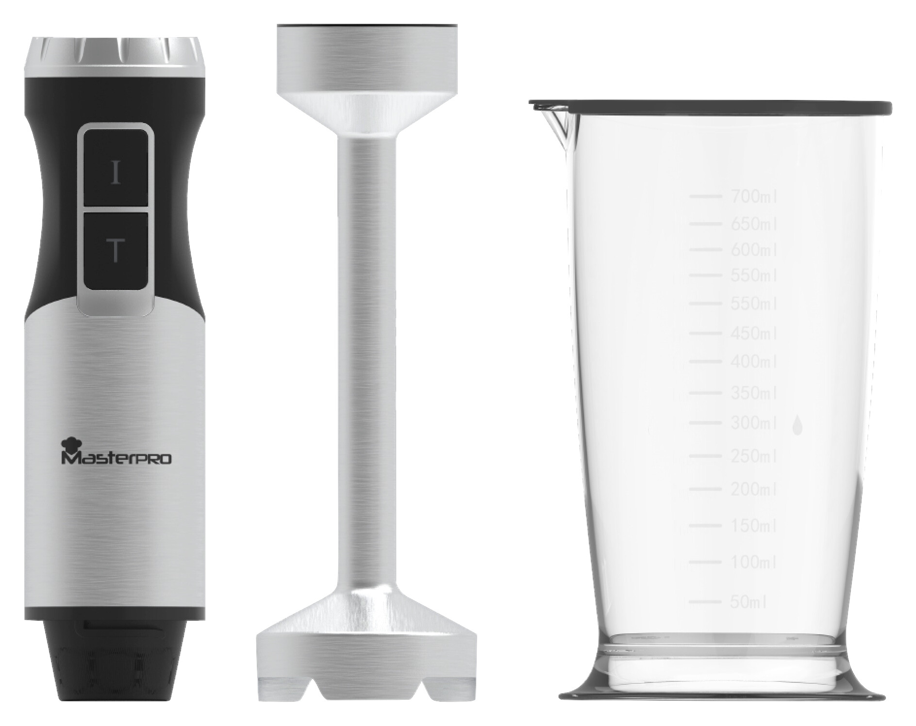 MASTERPRO Stabmixer-Set schwarz