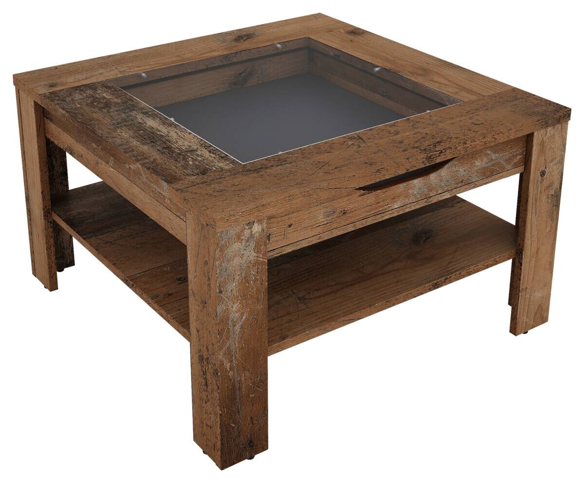 byLIVING Couchtisch RALPH Eiche Old Wood B/H/T: ca. 67x43x67 cm