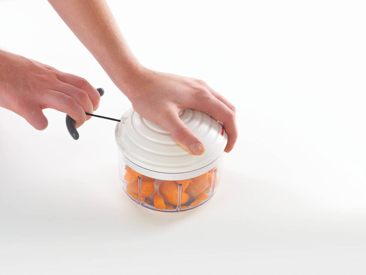 Metaltex Zerkleinerer weiß transparent Kunststoff B/H/T: ca. 13,8x11,4x13,3 cm