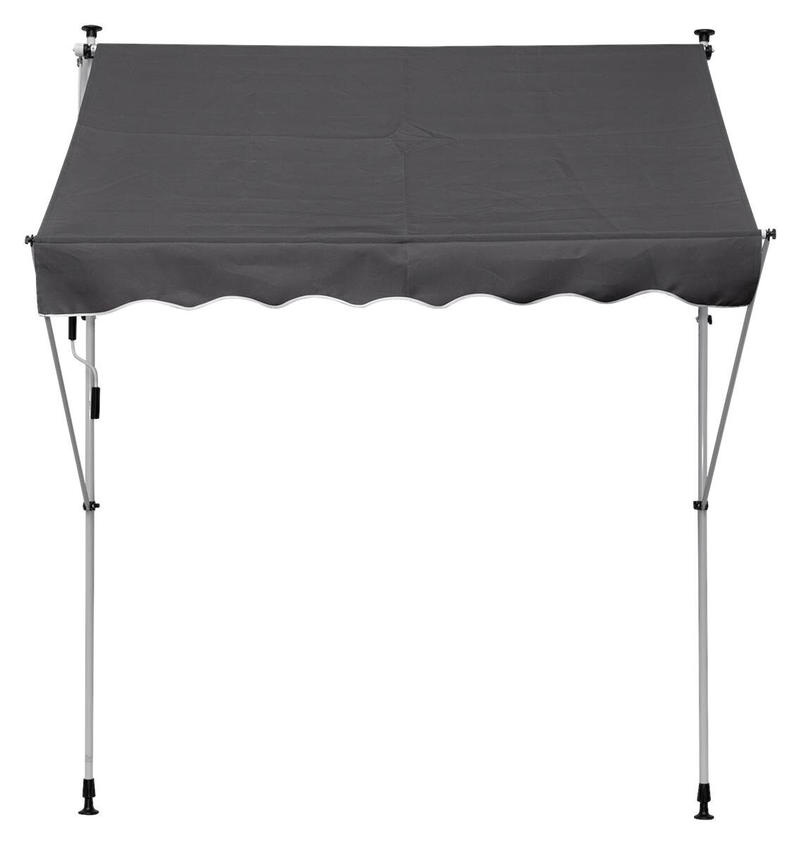 Outsunny Klemm-Markise grau B/L: ca. 200x150 cm