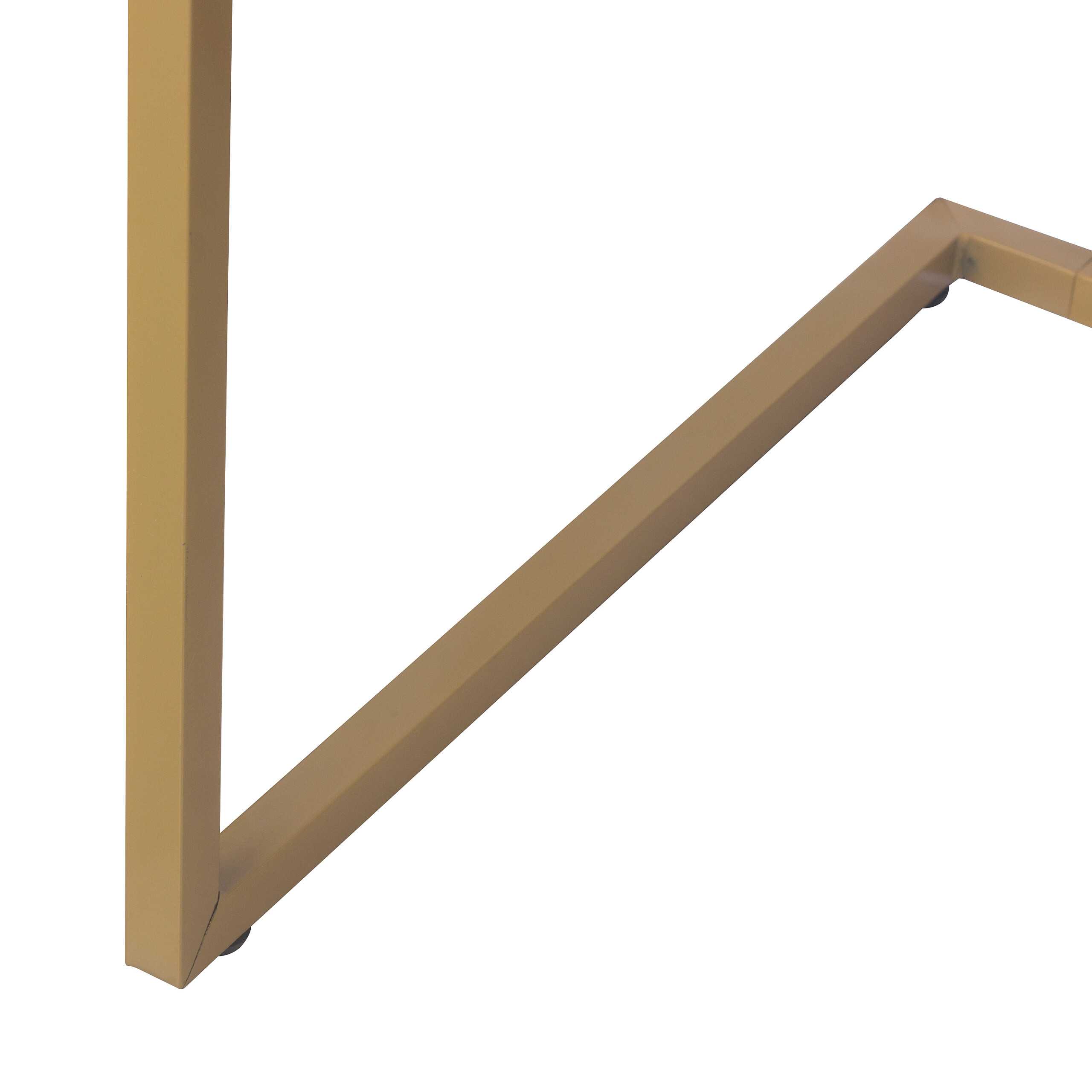 Schreibtisch Jana weiß gold Optik B/H/T: ca. 112x76x52 cm