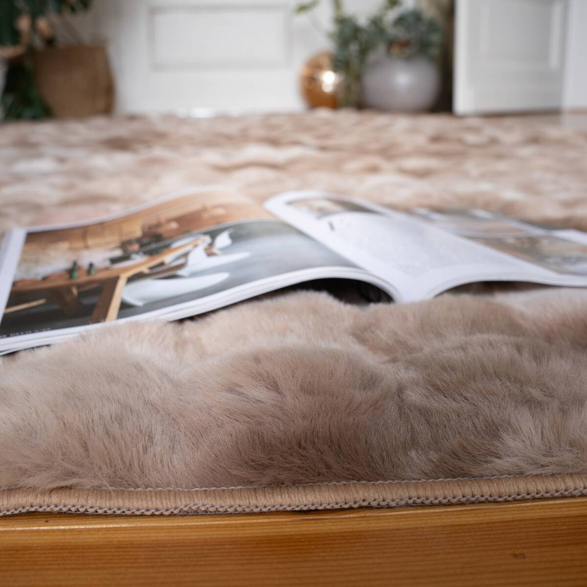 Obsession Teppich My Chromatica taupe B/H/T/L/D: ca. 80x4,3x0x150x0 cm