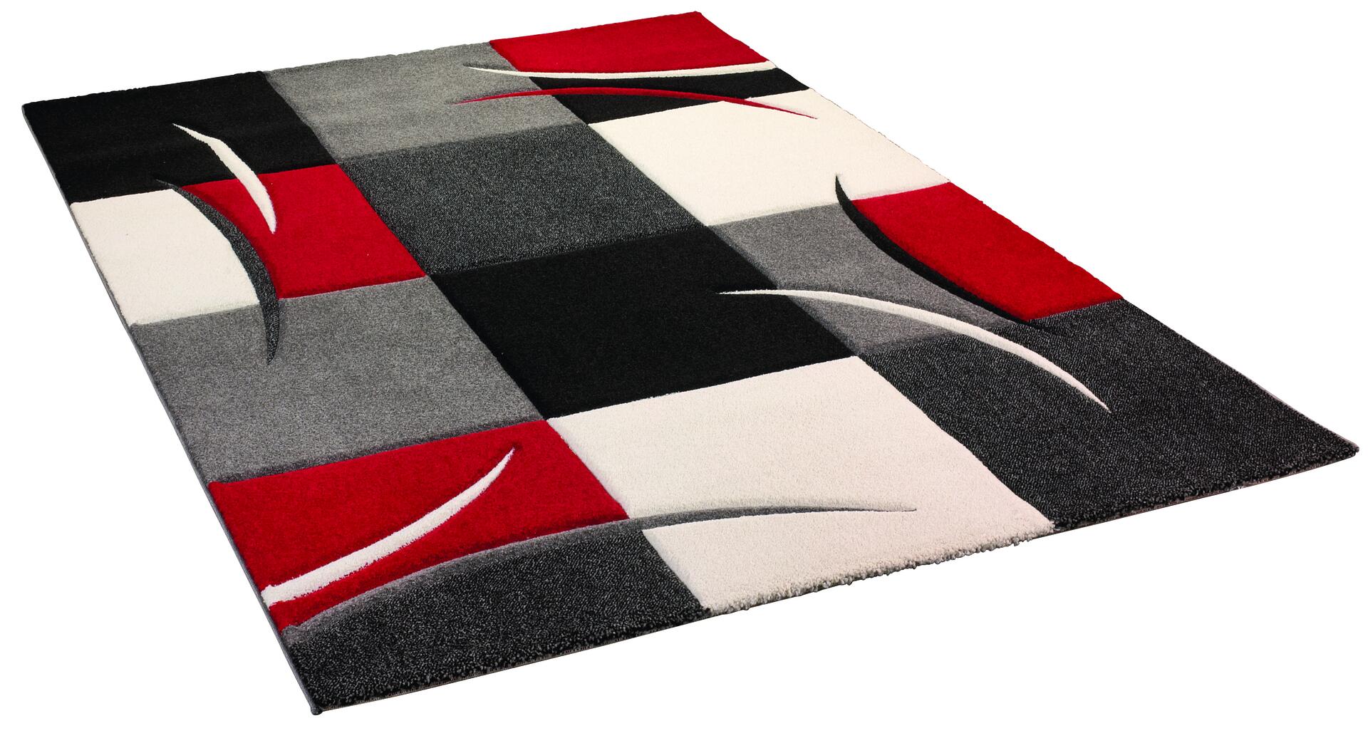 Webteppich Casino rot B/L: ca. 60x110 cm