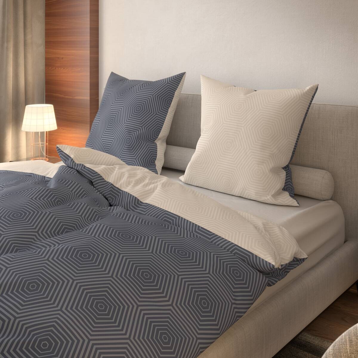 Baumwoll Wende Bettwäsche Renforce