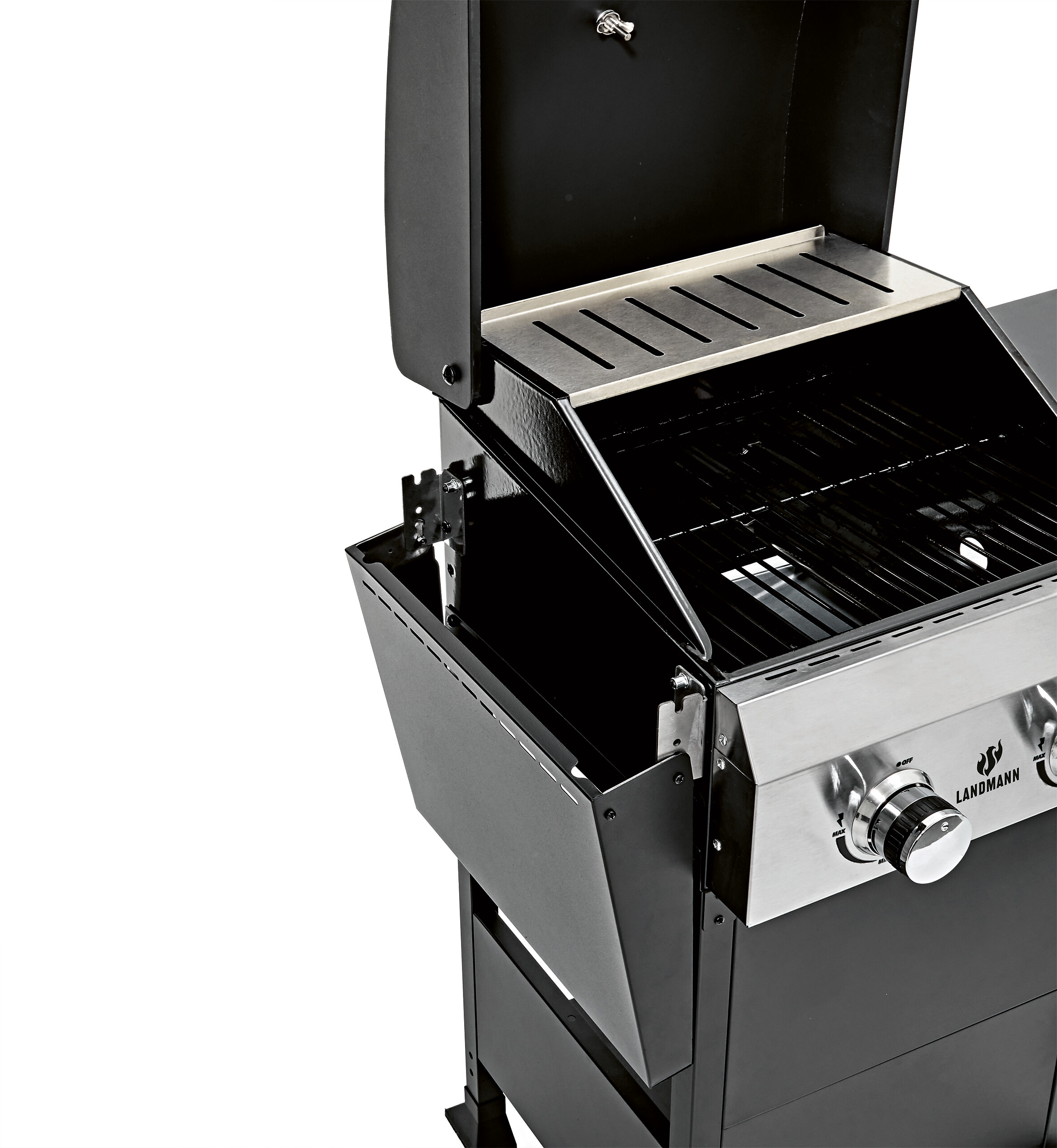 Landmann Gasgrill 2.0 Stahl B/H/L: ca. 55x104x104 cm