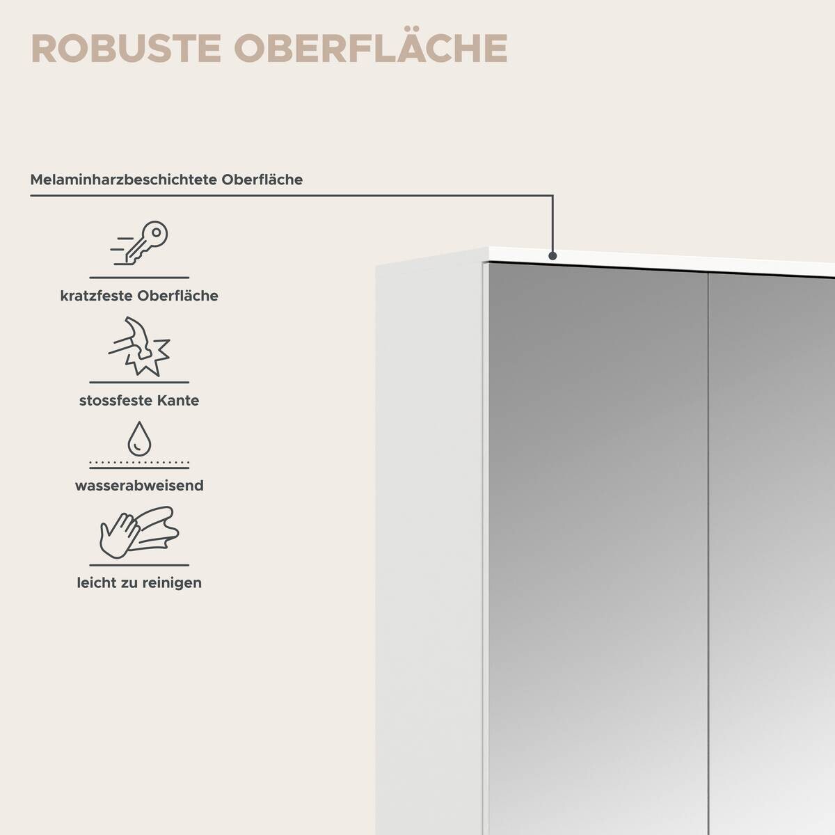 Garderobe PROJEKT X weiß weiß Hochglanz B/H/T: ca. 341x191x37 cm