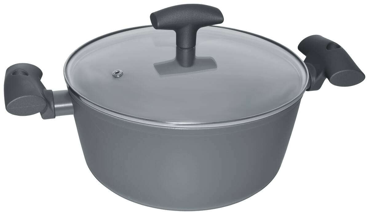 MICHELINO Topf grau Aluminium MICHELINO Topf grau Aluminium