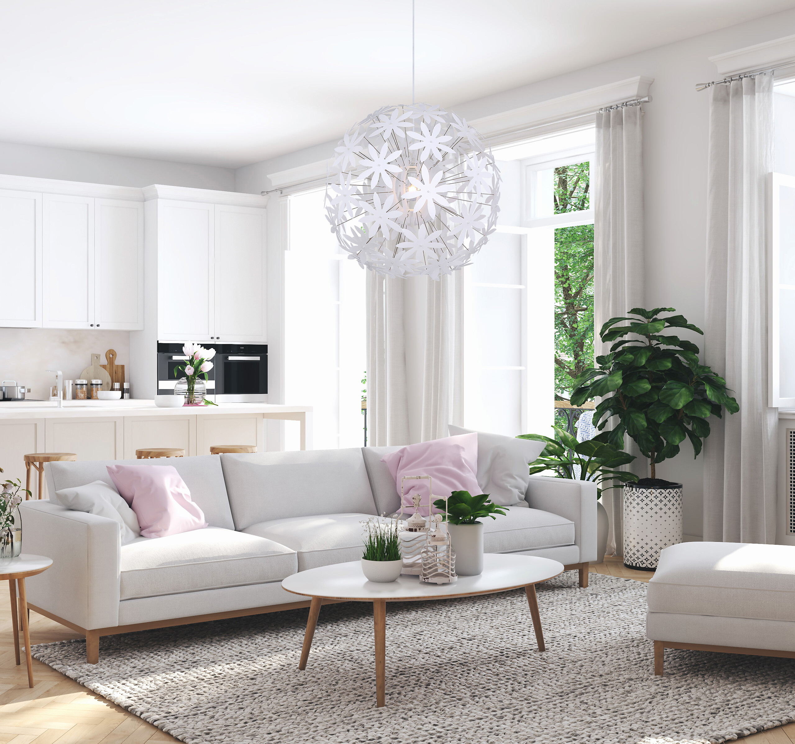 GLOBO Pendelleuchte 15024 weiß Kunststoff H/D: ca. 150x60 cm E27 1 Brennstellen